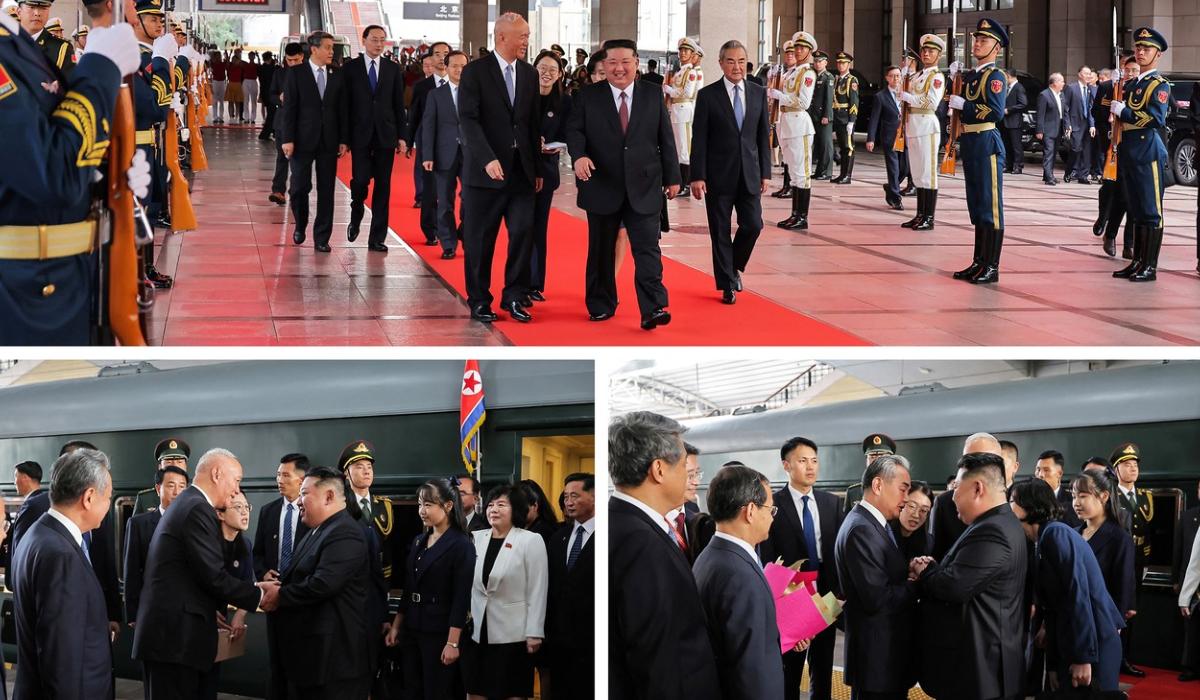 Kim Jong-un și-a dus fiica de 12 ani la parada de la Beijing. Sunt speculații că o pregătește drept succesoare