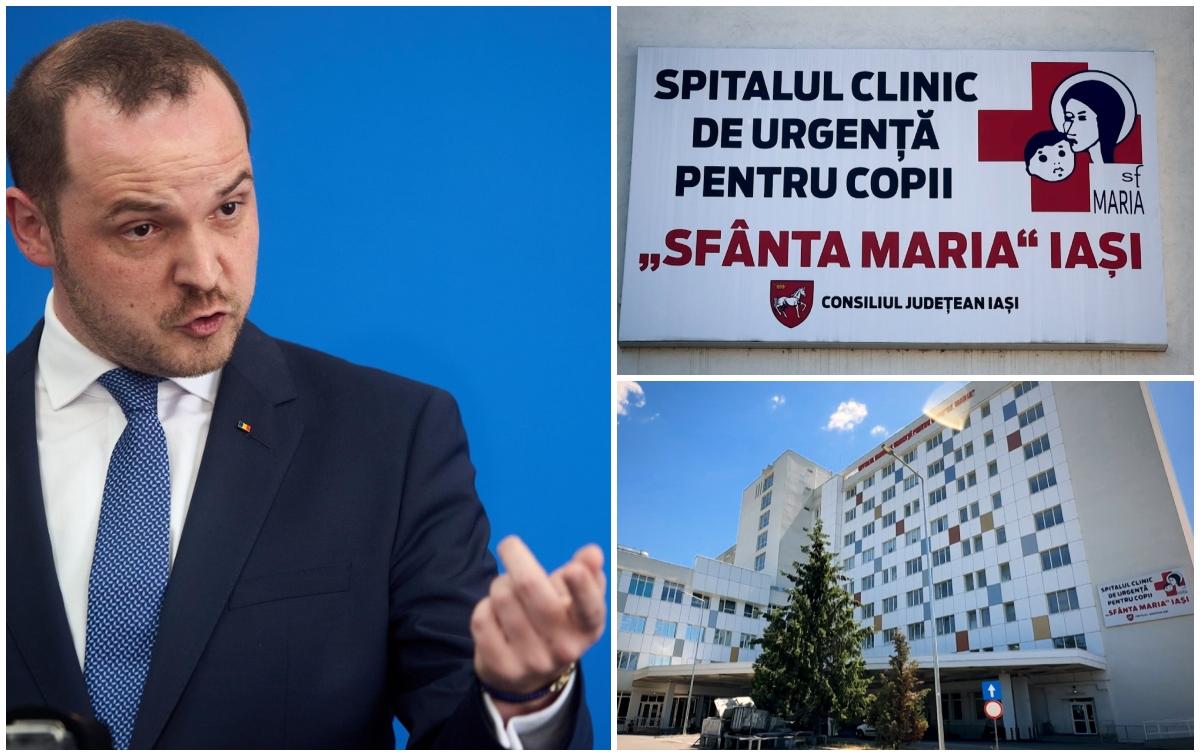 7 copii morți, puțini vinovați la Iaşi. Ministrul Sănătății: "Nu exclud alte demiteri, alte sancţiuni"
