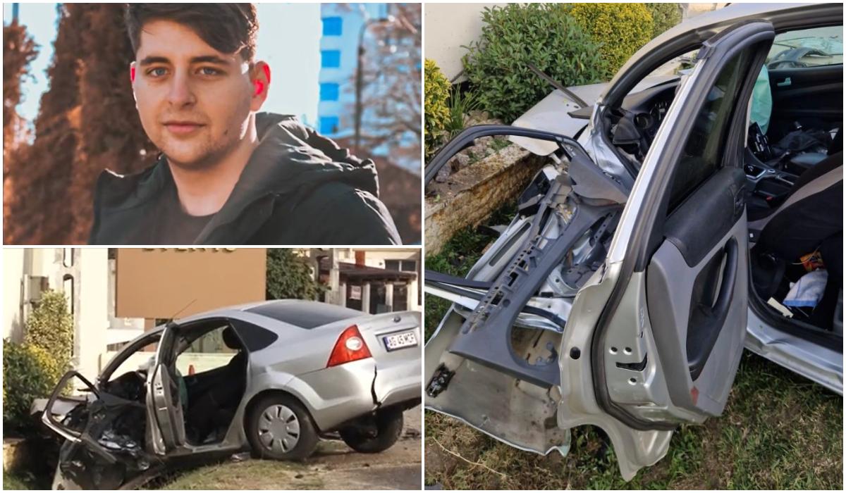 Unde se ducea Cristi, tânărul de 21 de ani mort în accidentul de la Budeasa. Rudele şi prietenii, în şoc