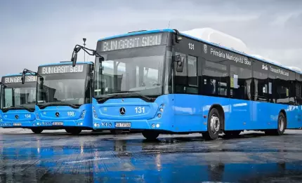 Bărbat mort în autobuz, la Sibiu. Şoferul acuză călătorii: "Nu au zis ca să nu opresc autobuzul"