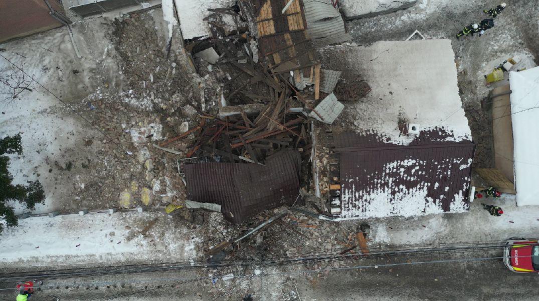 O pungă de gaz migratoare ar fi dus la explozia din sediul de poliție din Lugoj. Imobilul nu era racordat