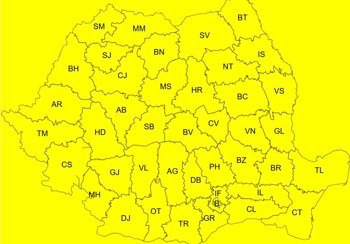 Val de frig extrem peste România. ANM extinde atenționarea de ger în toată țara până joi