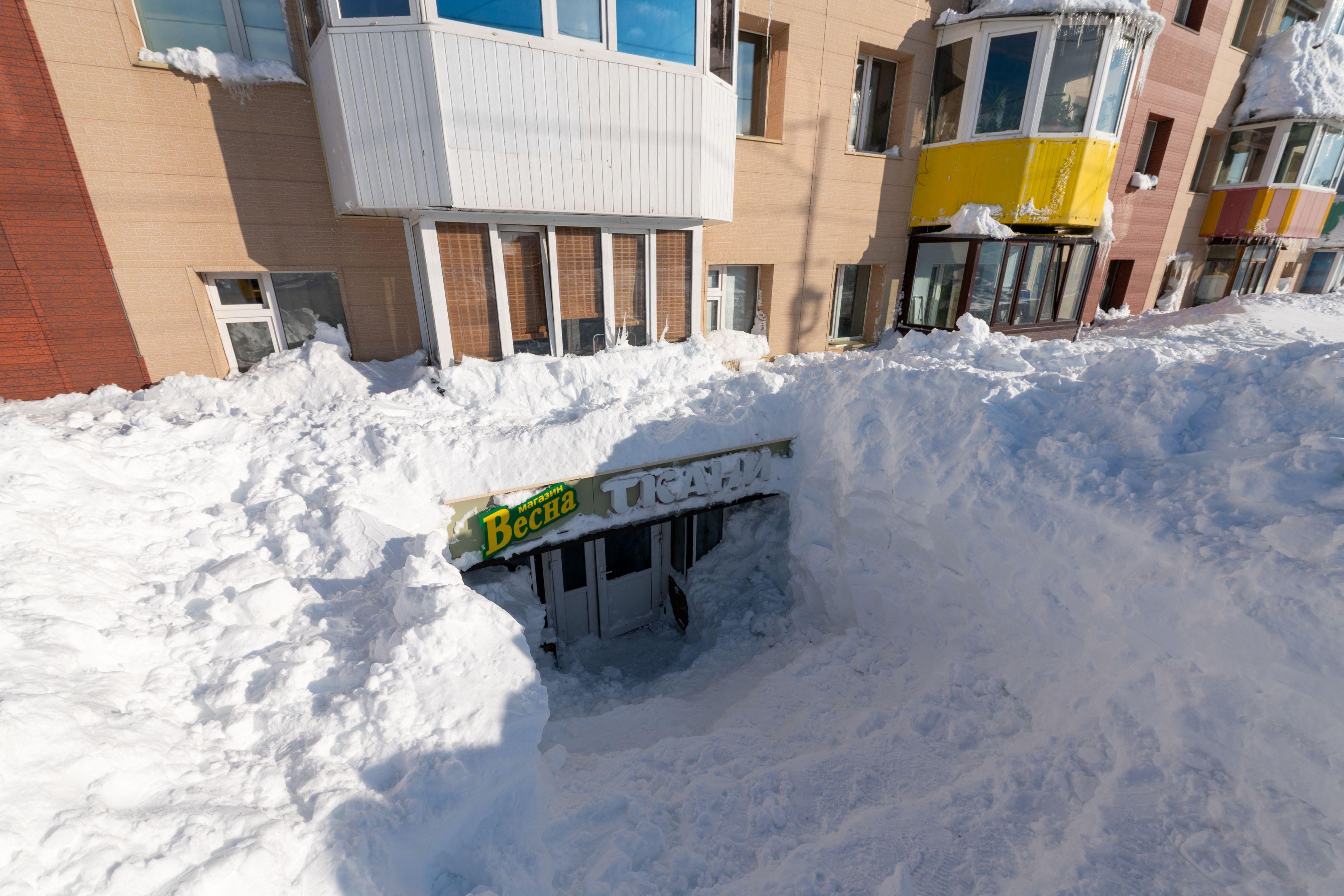 Furtună de zăpadă istorică în Kamceatka: strat de peste 2,5 metri și stare de urgență