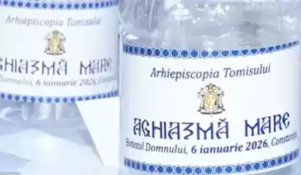 VIDEO 150 de tone de apă, mai multe ca niciodată, vor fi sfințite de Bobotează. Agheasma Mare se face o singură dată