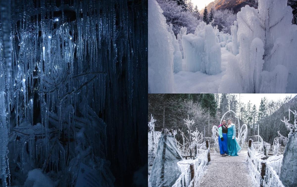 Satul care s-a transformat într-un regat de gheață. Ideea inedită avută de un localnic