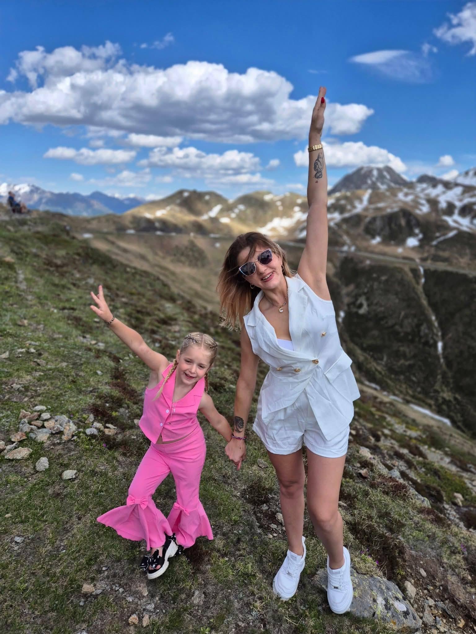 Corina Matraş şi fiica ei, Melissa