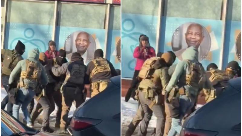 Bărbat &icirc;mpușcat de agenți federali la Minneapolis, la trei săptăm&acirc;ni după moartea americancei Renee Good