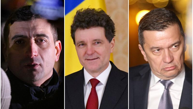 Sondaj CURS:&nbsp;AUR 35%, PSD 23%, PNL 18% şi USR 10%. Politicienii &icirc;n care rom&acirc;nii au cea mai mare &icirc;ncredere