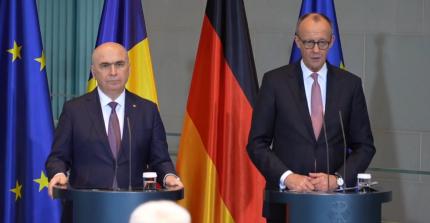 Bolojan, primit cu onoruri militare la Berlin, i-a dat dreptate lui Mark Rutte: UE nu se poate apăra fără SUA