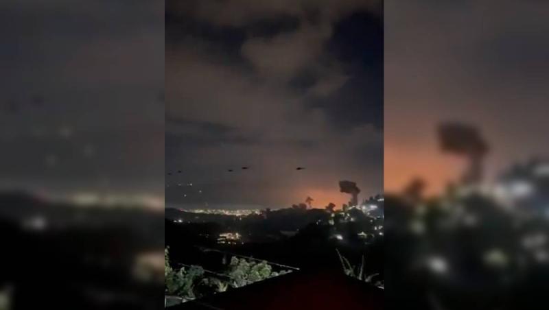 Capitala Venezuelei, zguduită de explozii &icirc;n toiul nopţii. Guvernul acuză SUA că vizează rezervele naturale