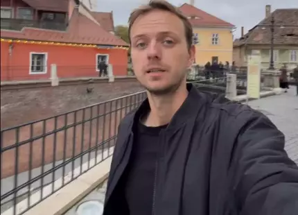 Un vlogger din Olanda, după ce a văzut Sibiul: "Nu mergeți în România, e atât de periculos!"