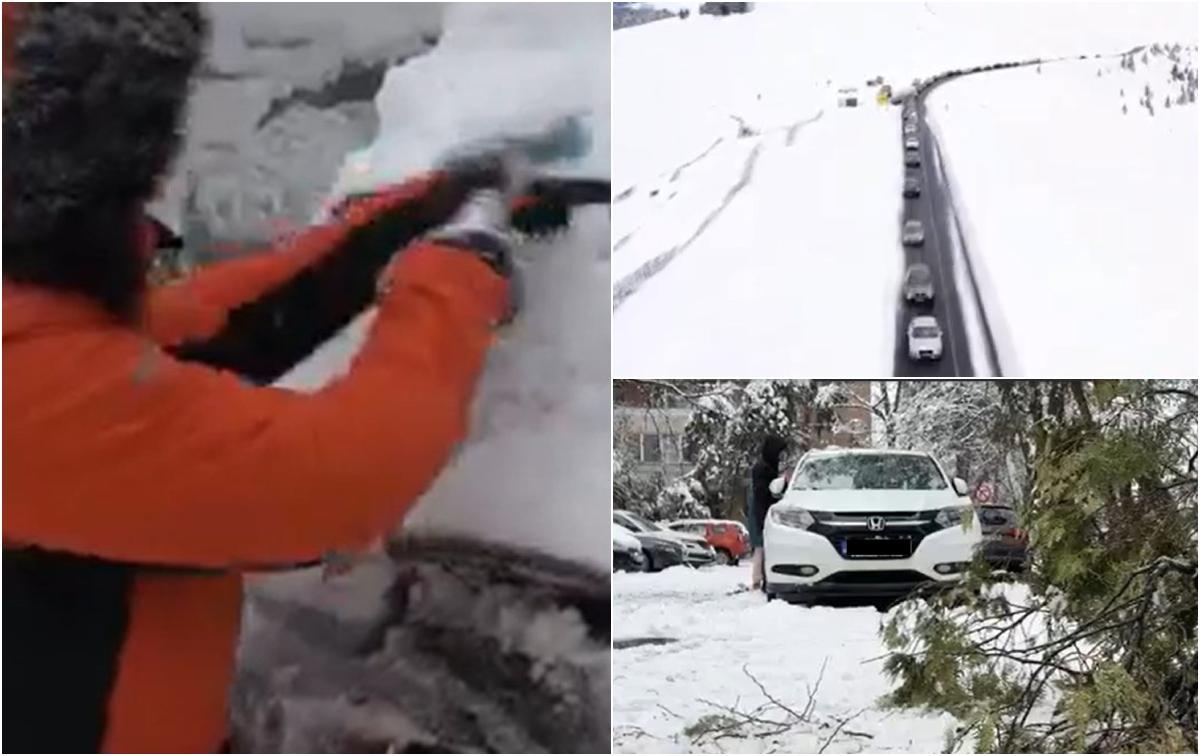 România, între două anotimpuri. Au fost diferenţe de temperatură de 18 grade de la nord la sud