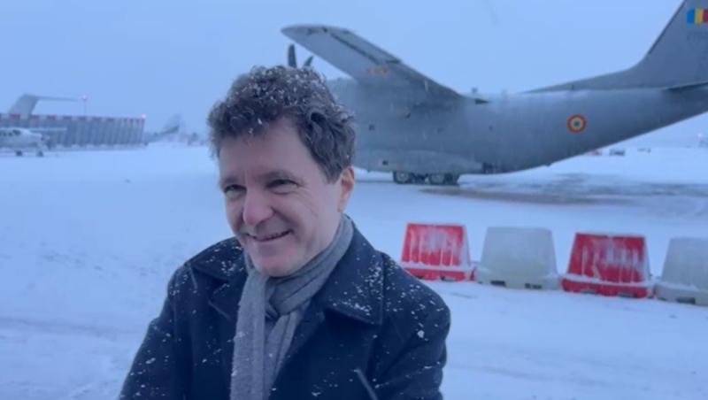 Preşedintele Nicuşor Dan, blocat la Paris din cauza condiţiilor meteo. Autorităţile au emis cod portocaliu