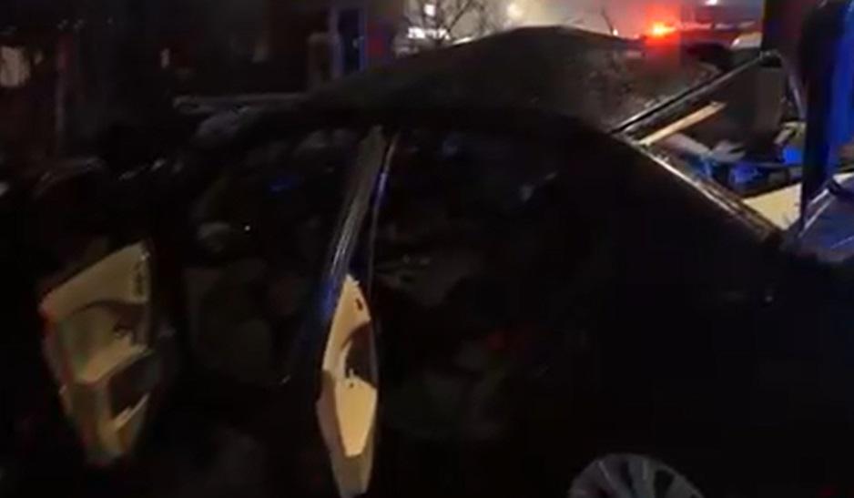 Accident grav în Bistriţa. O tânără de 20 de ani, la spital după ce şoferul a pierdut controlul volanului