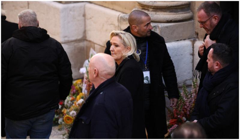 Lidera extremei drepte franceze, Marine le Pen, prezentă la funeraliile lui Brigitte Bardot