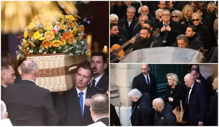 GALERIE FOTO Funeraliile lui Brigitte Bardot, pe muzica lui Mireille Mathieu şi Gipsy Kings. Saint-Tropez, în doliu