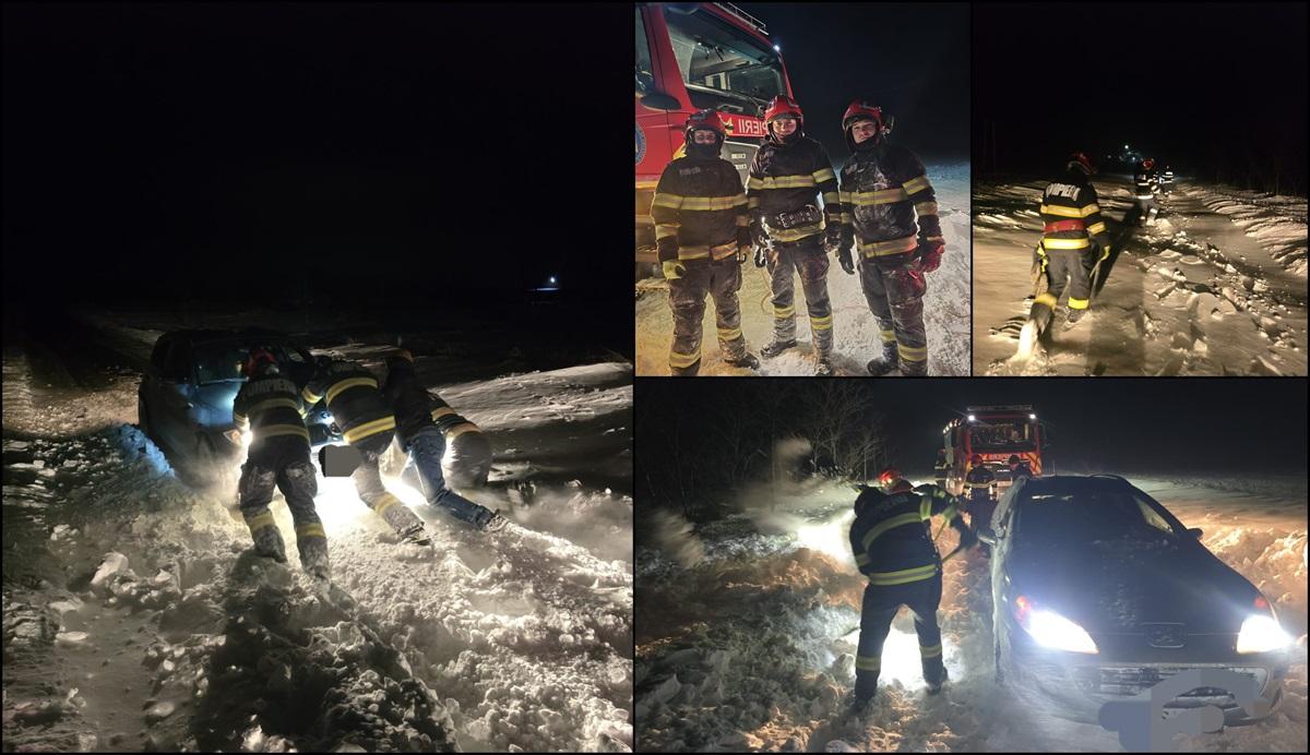 Imagini de la faţa locului