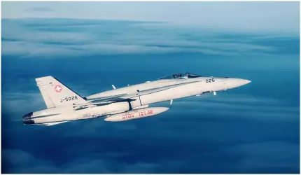 VIDEO Armata Elveţiei, despre escortarea avionului lui Nicușor Dan: Am profitat de ocazie să mulțumim României