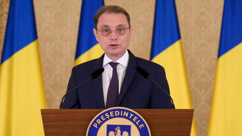 Premierul desemnat Luca Niculescu. 5 octombrie 2026