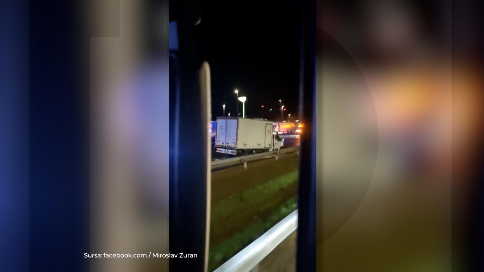 Mersul cu spatele pe o autostradă din Slovenia, fatal pentru doi români. Au murit pe loc