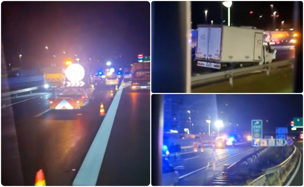 Mersul cu spatele pe o autostradă din Slovenia, fatal pentru doi români. Au murit pe loc