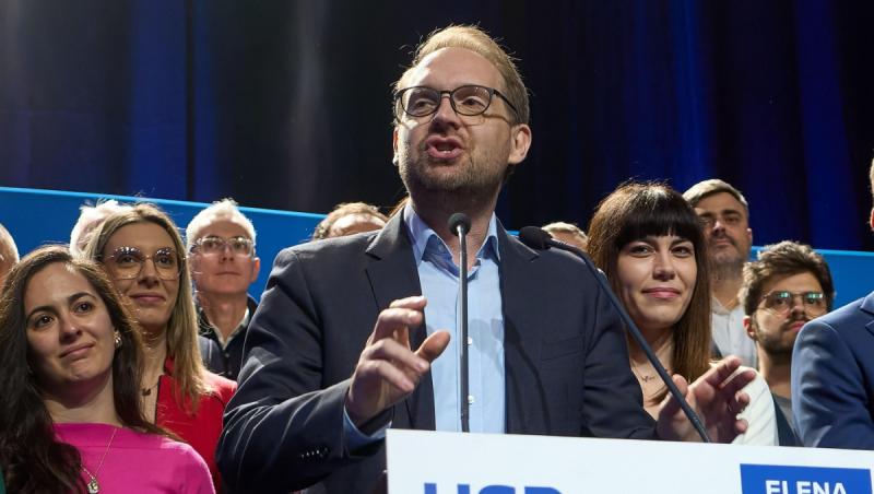 Preşedintele USR, Dominic Fritz. 24 noiembrie 2024