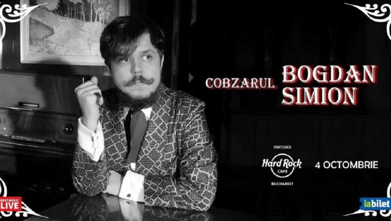 Bogdan Simion susţine un concert duminică, 4 octombrie, în Hard Rock Cafe din Bucureşti