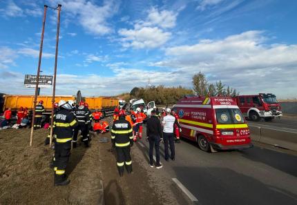 Şoferul microbuzului implicat în accidentul din Buftea, sub control judiciar. Nu mai are voie să conducă