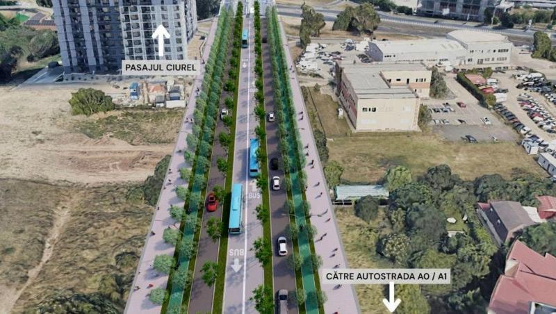 Soarta celui mai scump viraj la stânga din Bucureşti. Ce se întâmplă cu pasajul care nu duce nicăieri