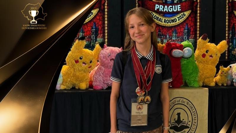 O elevă româncă va concura la Yale, după medalii de aur câștigate la Londra și Praga