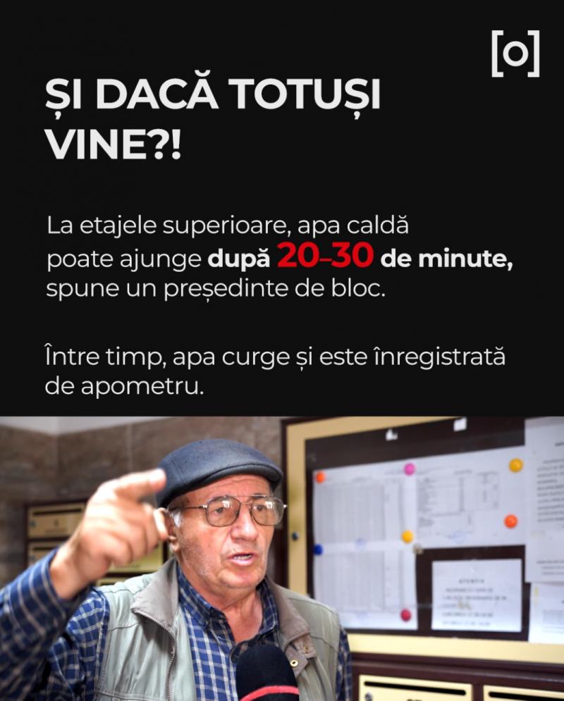 Iarna vine cu un nou duș rece pentru bucureșteni. Explicația facturilor "la cald", deși apa curge rece