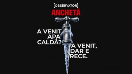 Iarna vine cu un nou duș rece pentru bucureșteni. Explicația facturilor "la cald", deși apa curge rece