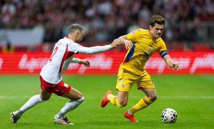 Ianis Hagi a avut o evoluţie modestă în meciul cu Polonia, din UEFA Nations League