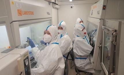 Angajaţi ai institutului de cercetare anti-ciumă din Irkutsk. ianuarie 2026