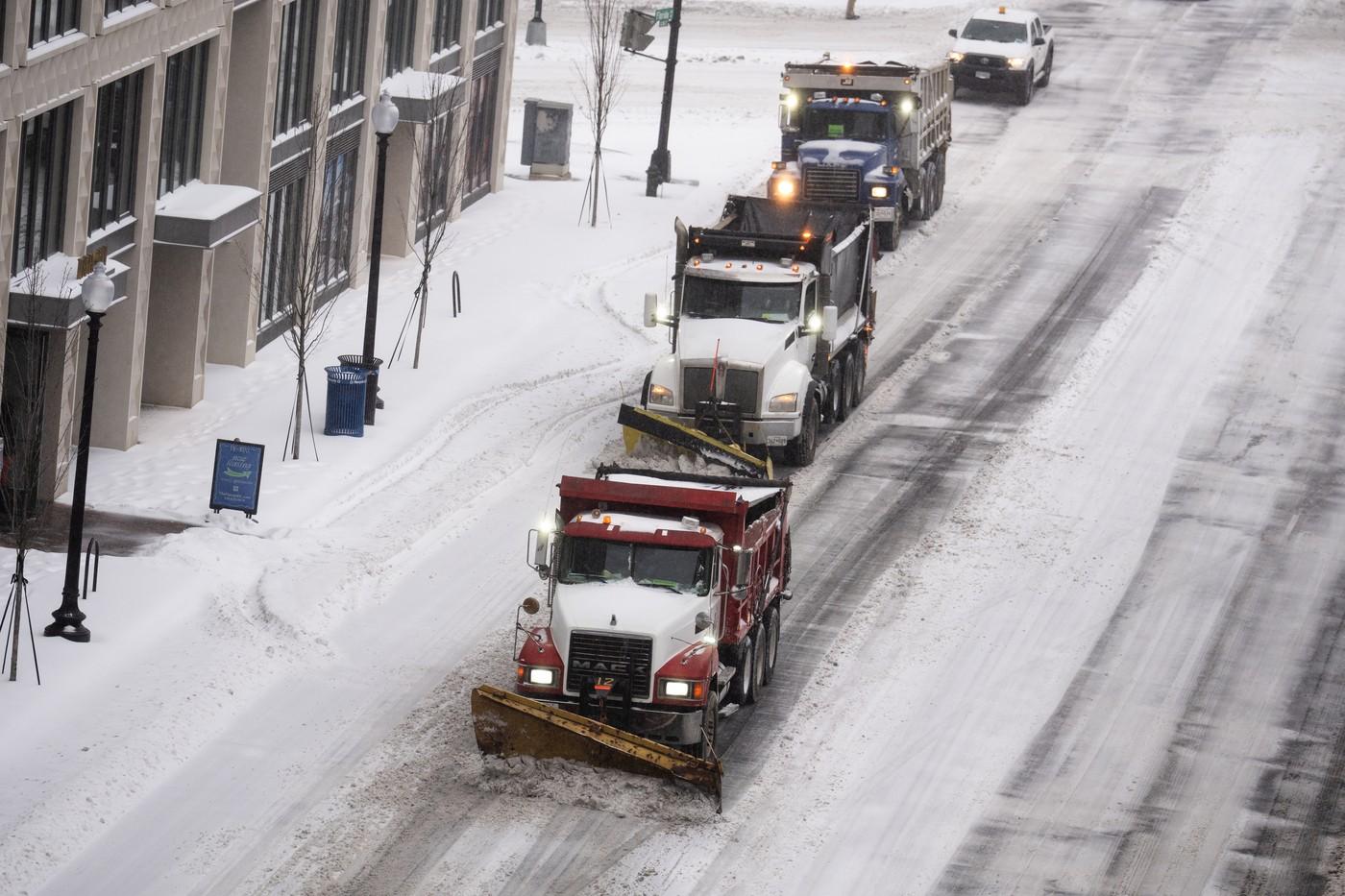 O furtună de zăpadă puternică a lovit din nou Statele Unite