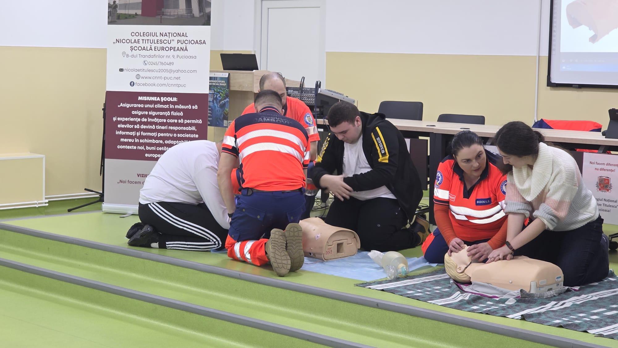 Cursuri de prim ajutor la Scoala Altfel
