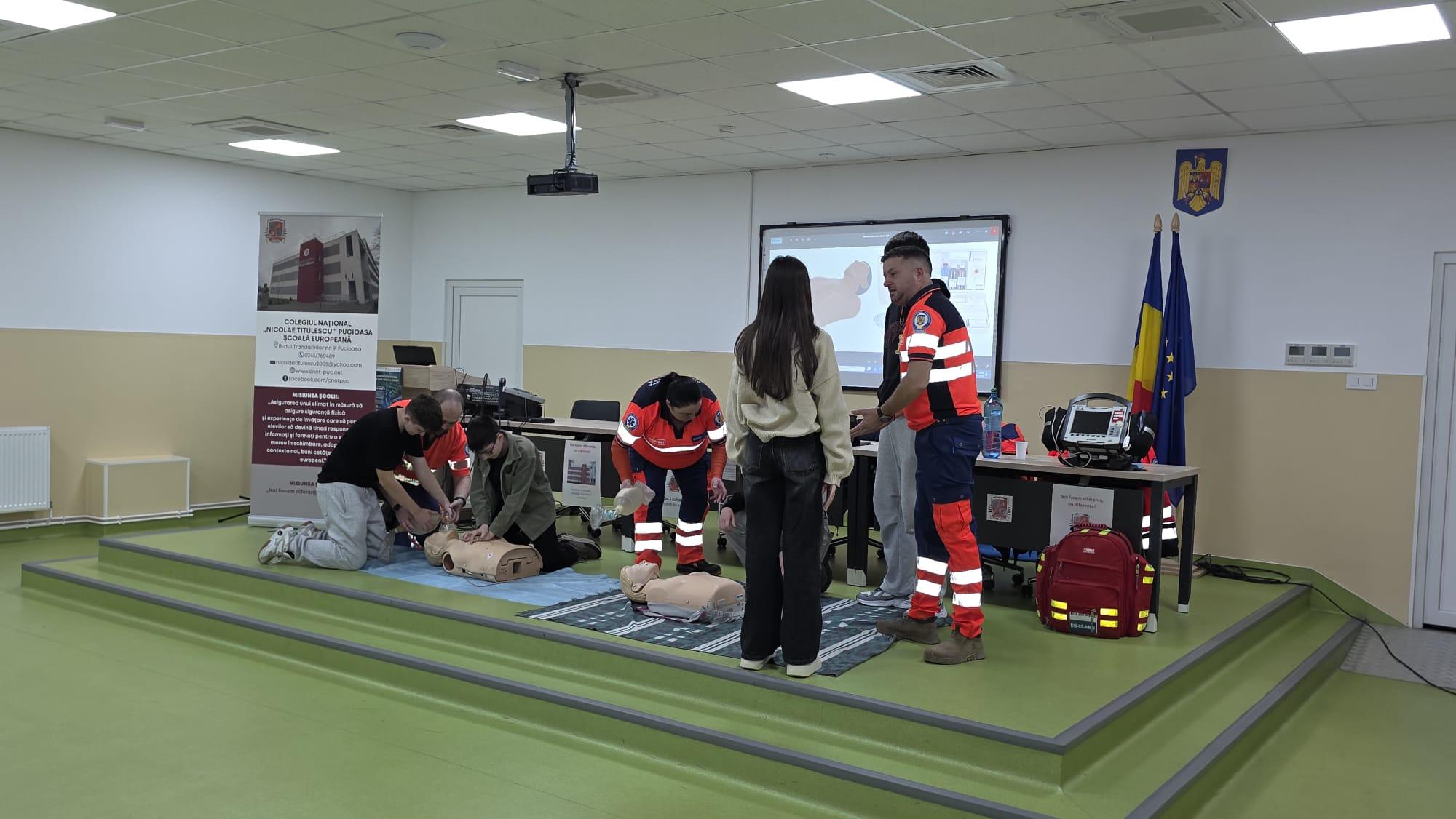 Cursuri de prim ajutor la Scoala Altfel