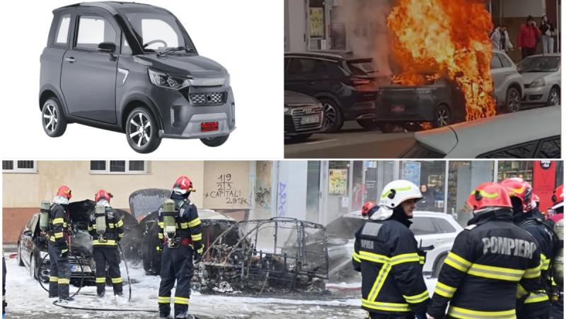 Femeia care a murit arsă de vie &icirc;n Cr&acirc;ngaşi se afla &icirc;ntr-o maşină electrică Arora S1. Se conduce fără permis