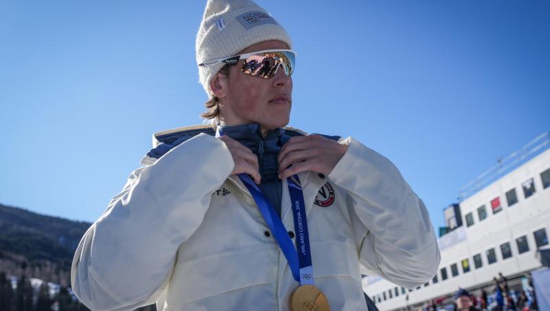Johannes Klaebo, cel mai titrat sportiv de la JO de iarnă. Norvegianul a câştigat 9 medalii de aur