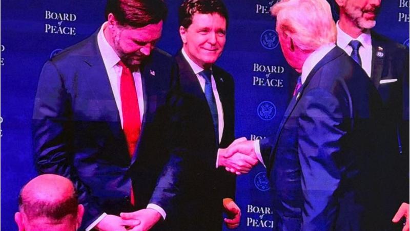 Gafă a lui Trump la Consiliul pentru Pace: "Prim-ministrul Dan al Rom&acirc;niei. Oameni minunaţi rom&acirc;nii"