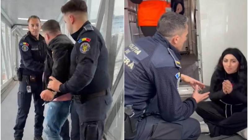 Li s-a refuzat &icirc;mbarcarea şi au făcut scandal cu Poliţia de Frontieră, de faţă cu fiica: Cu avionul ăsta plec!