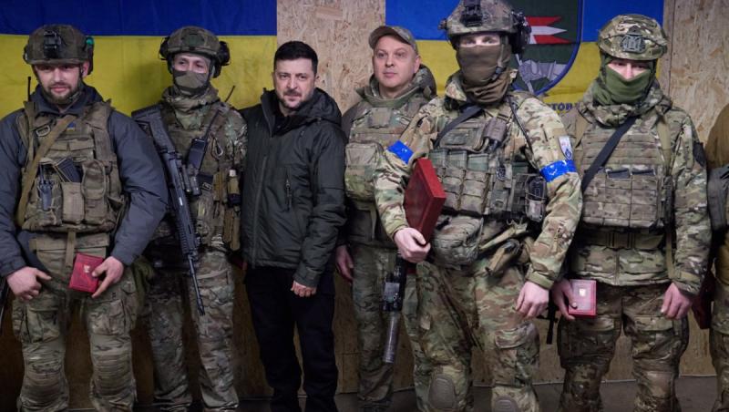 Mesajul lui Zelenski&nbsp;după 4 ani de război: Putin nu și-a atins obiectivele. Publică imagini din buncărul său