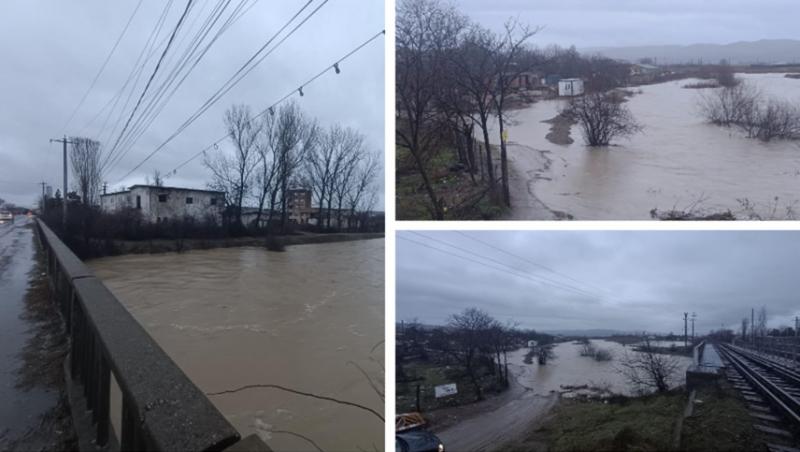 Cod roşu de inundaţii &icirc;n Rom&acirc;nia. &Icirc;n Buzău și Vrancea a plouat &icirc;n 24 de ore c&acirc;t pentru o lună &icirc;ntreagă