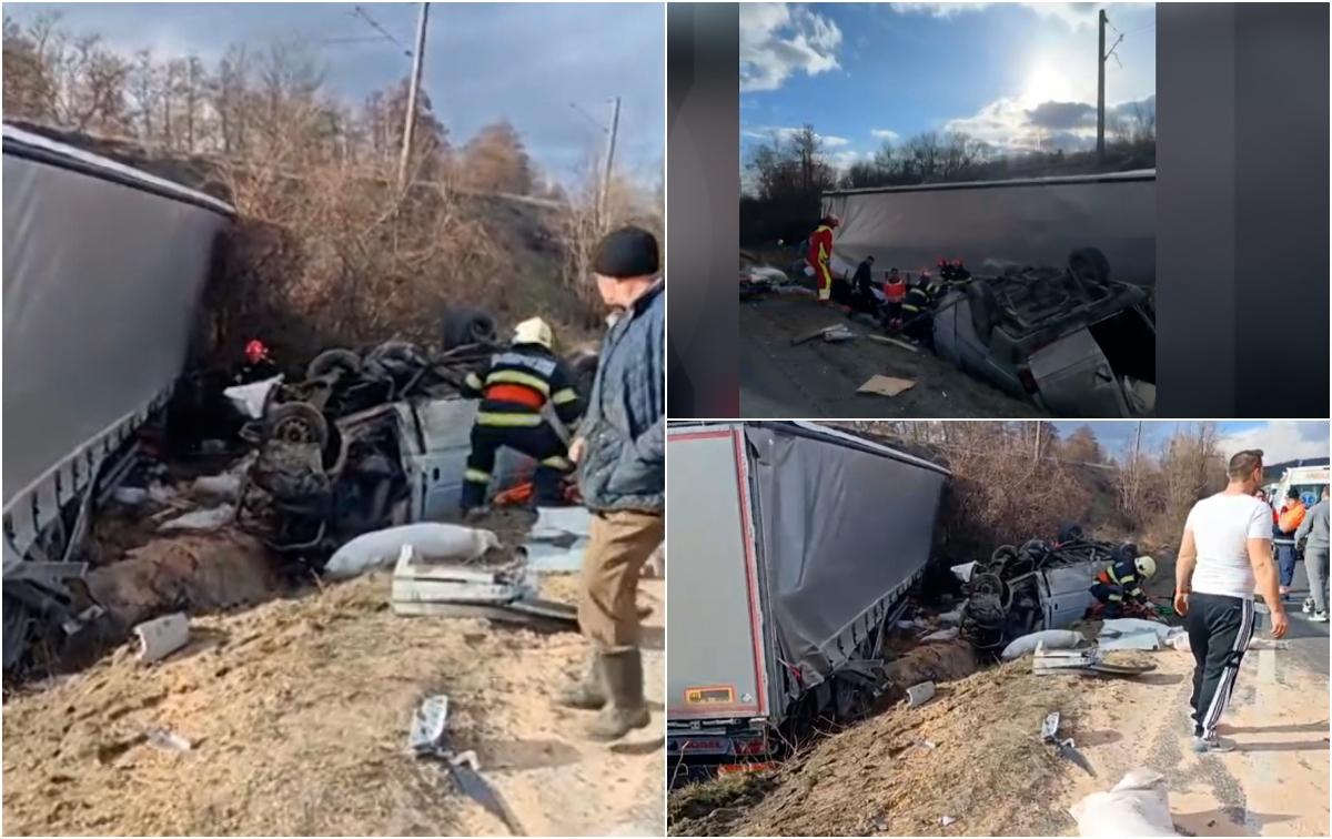 A evitat gropile şi a ucis o familie pe DN6. Acum 12 zile, şoseaua morţii îşi lua tribut 7 suporteri greci