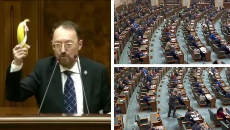 Moţiunea simplă privind Acordul Mercosur, respinsă de Senat. PSD s-a abţinut, suveraniştii au făcut circ