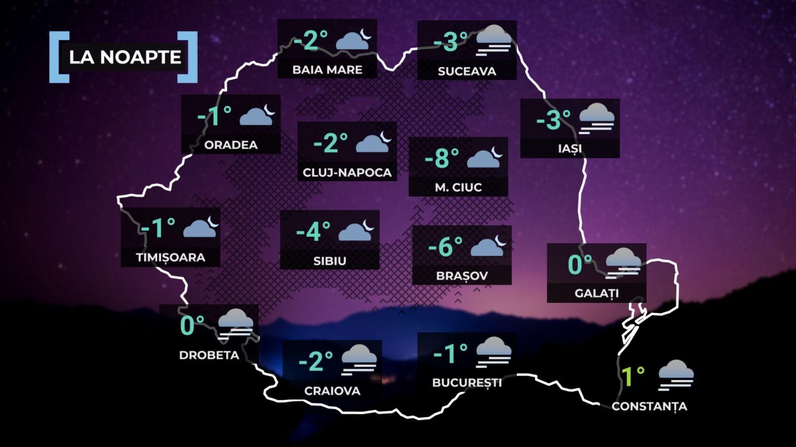 Vremea de mâine 2 martie. Temperaturi ridicate pentru începutul lunii martie. Maxime de 16 grade