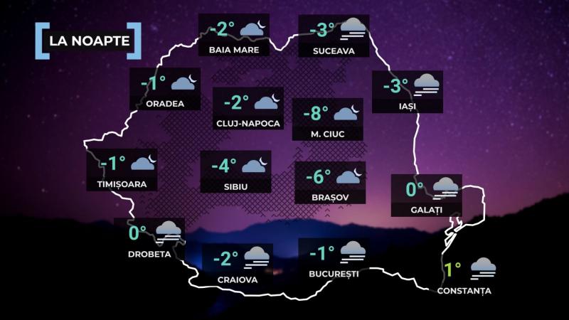 Vremea de mâine 2 martie. Temperaturi ridicate pentru începutul lunii martie. Maxime de 16 grade Vremea de mâine 2 martie. Temperaturi ridicate pentru începutul lunii martie. Maxime de 16 grade