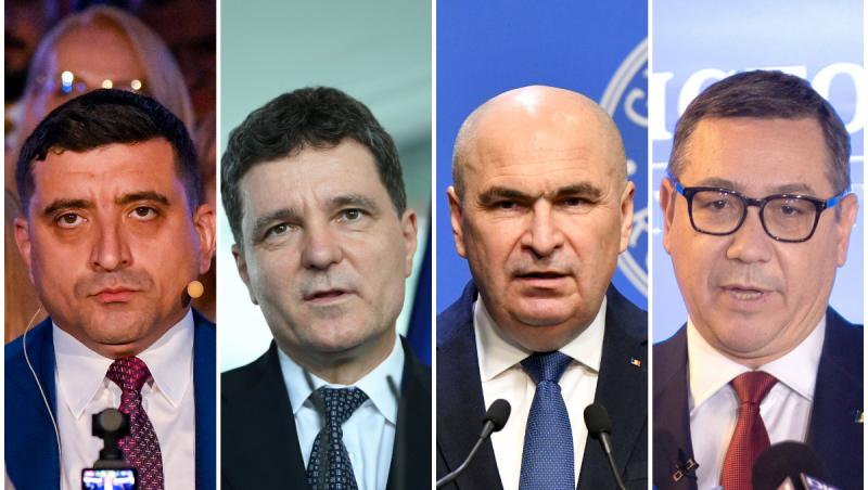 INSCOP: Simion conduce &icirc;n topul &icirc;ncrederii cu 34,3%. Nicușor Dan are 27,6%, Bolojan 25,1%, iar Ponta 20,9%