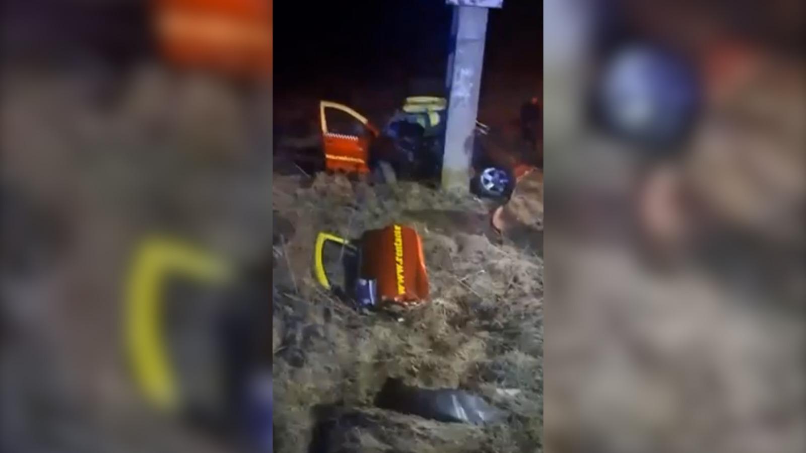 Nicolae a intrat intenţionat cu taxiul într-un stâlp electric, după ce a pierdut bani la păcănele