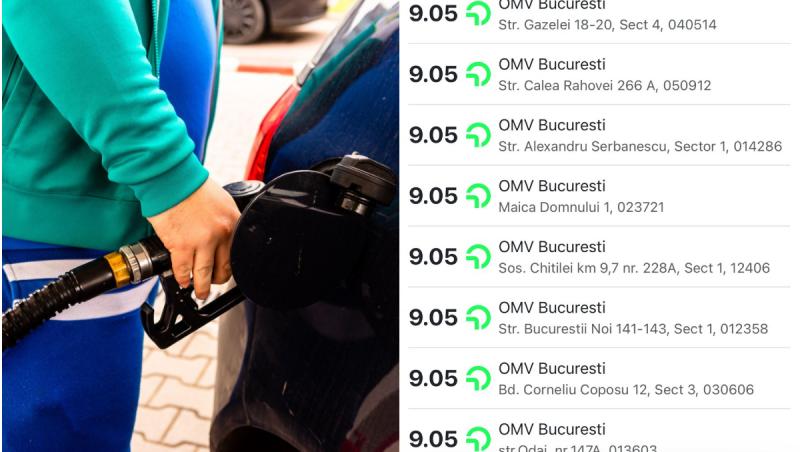 Motorina trece de pragul de 9 lei/l &icirc;n Rom&acirc;nia, după noi scumpiri la carburanți. Benzina ajunge la 8,60 lei/l